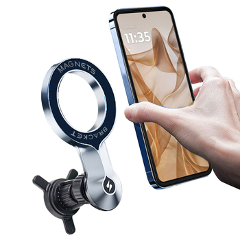 Magnetski držač za mobitel u automobilu na otvor za ventilaciju, univerzalni, MagSafe-kompatibilan, stabilan nosač za navigaciju