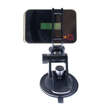 Auto držač s odvojivim OBU držačem, vakuumskom čašicom i ljepilom – plastika, opća namjena