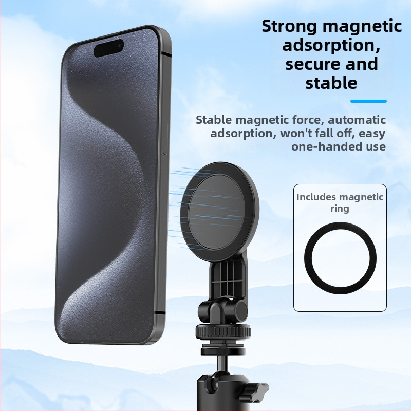 Magesafe magnetski držač za telefon za cold shoe – Vlog, horizontalno/vertikalno nagibanje, prijenosni dodatak, NdFeB magnet ABS+PC