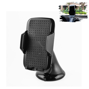 Suport pentru telefon în mașină – universal, ABS, design simplu, personalizare disponibilă