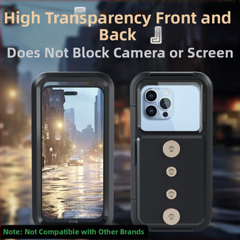 Magnetický držiak na telefón pre motocykle a elektrické vozidlá – ABS, jednoduchý štýl, prispôsobiteľný