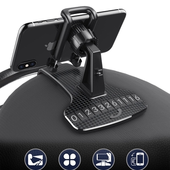Držač telefona za auto s HUD-om, klip za ploču za navigaciju
