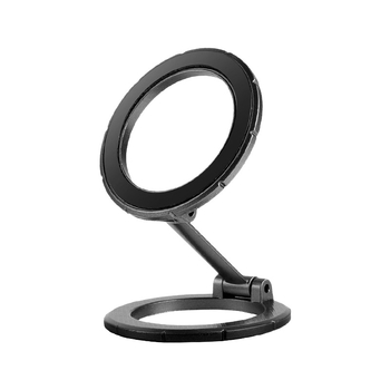 Βάση κινητού αυτοκινήτου με μαγνητική έλξη, αναδιπλόμενη και περιστρεφόμενη, αντιδονική, γενικής χρήσης, κράμα αλουμινίου