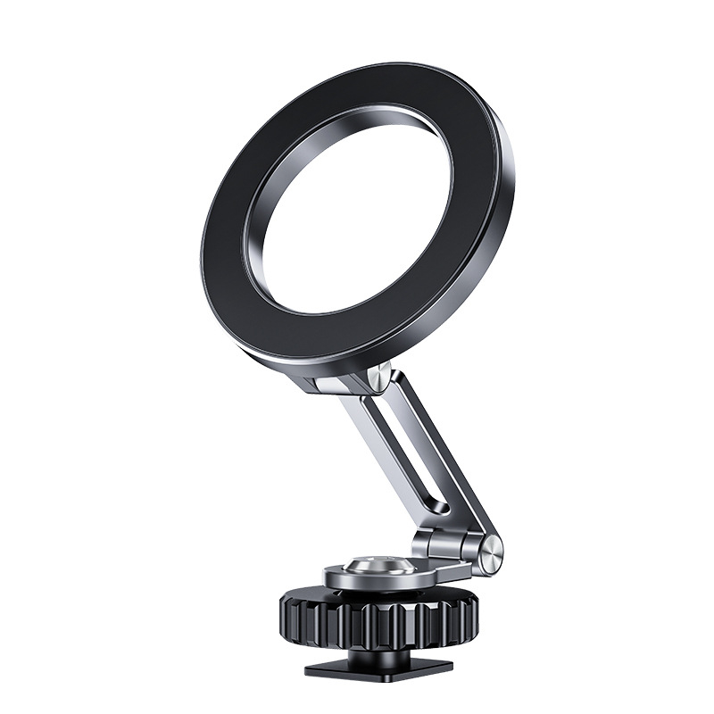 Boneruy Sklopivi držač za telefon s kamerom i hladnim pantofom – magnetska postolja s višekutnim kutovima, vijak 1/4 inča, legura