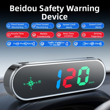 Automobiļu radara brīdinājums ar Beidou HUD, balsīga ātruma paziņojums un brīdinājumi — Produkta kods: 41741z64h75252; Pielāgošana pieejama; Funkcija: dažādas brīdinājuma sadaļas
