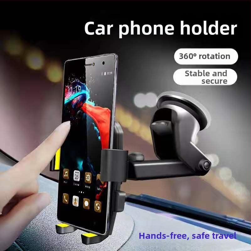 Držiak na telefón do auta, skladací, plastový materiál, Cesje, kompatibilný so všetkými modelmi