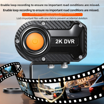 DVR za motocikl – model Mtdvr01, kut snimanja 120°, 300000 piksela, podržava SD karticu do 32 GB, težina 165 g