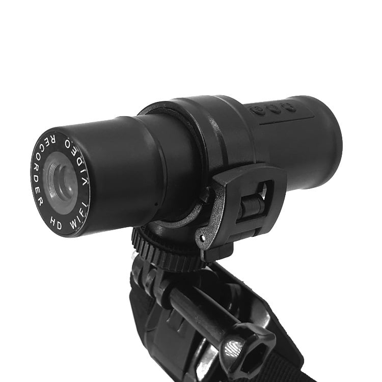 T1 Dash Cam motocicletă - 1080P, unghi 140°, TF card până la 128GB, impermeabil exterior, alimentare 12V