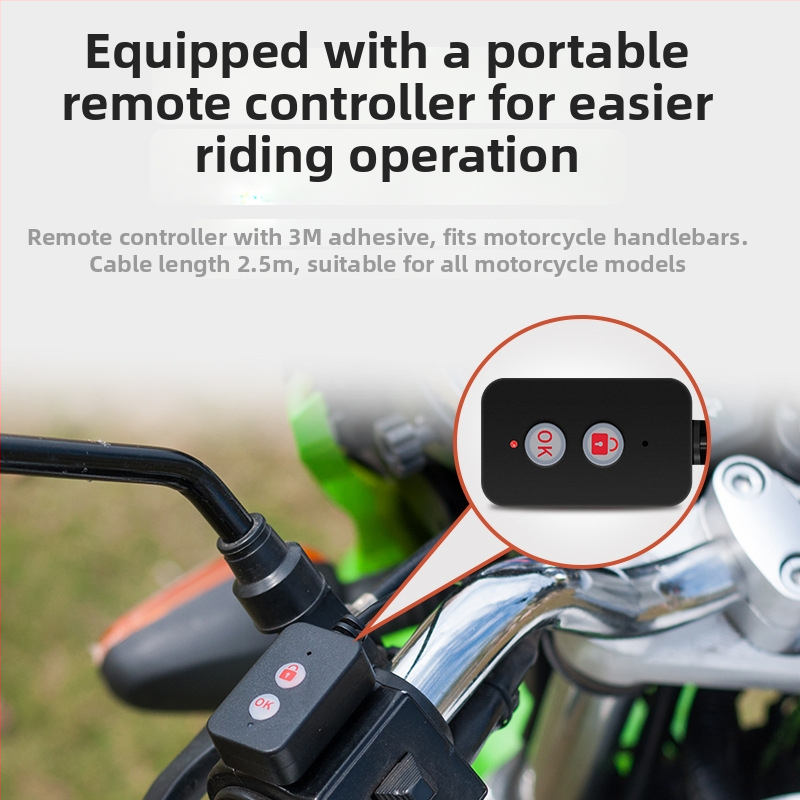 MT20 mootorratta dash-kamera kahe objektiiviga, veekindel, 120° vaatenurk, 2.0 MP, 3-tolline ekraan, juhtmega puldiga