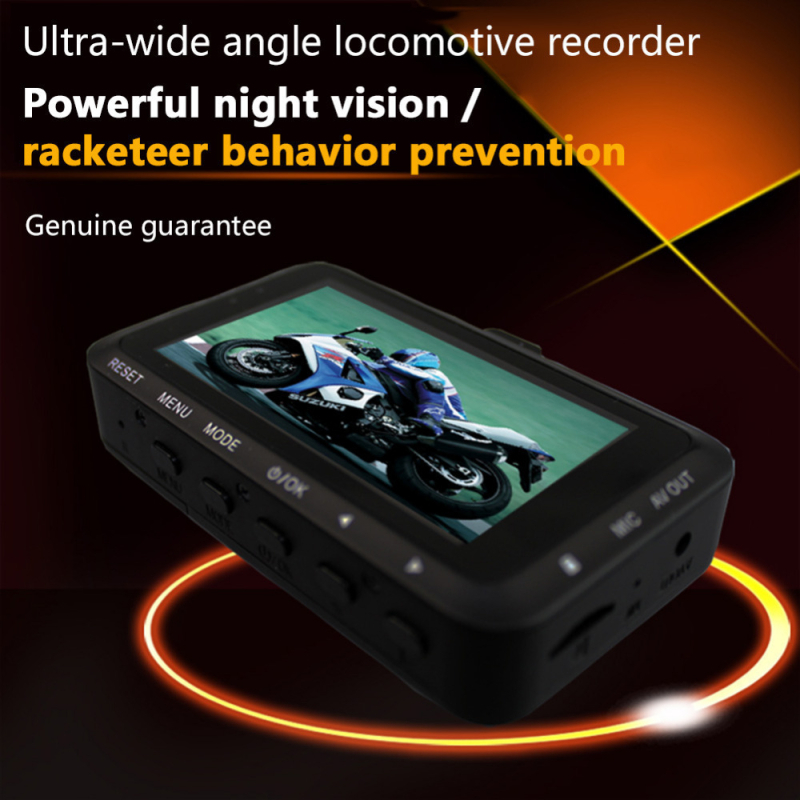 DV168 Dvostruki objektiv za motocikl – kamera za vožnju, 140° kut snimanja, 12MP, do 32 GB, USB/HDMI