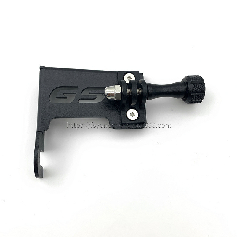 Motocikla kamera un navigācijas stiprinājums BMW R1200GS/R1250GS — alumīnija sakausējums, aizsargājošs korpuss, pielāgota apstrāde