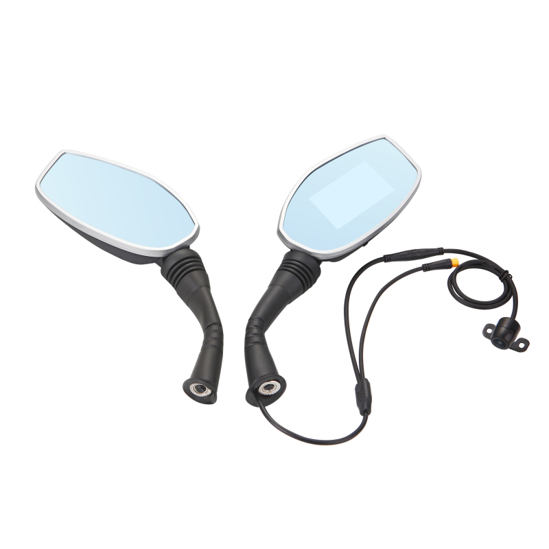 M9 Dviejų kanalų Wi-Fi atsparus vandeniui galinis veidrodėlis motociklams ir elektromobiliams, 170° matymo kampas, 2MP, 128GB TF kortelė