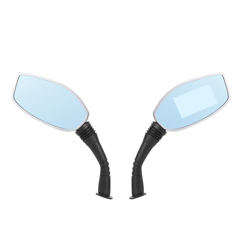 M9 Dviejų kanalų Wi-Fi atsparus vandeniui galinis veidrodėlis motociklams ir elektromobiliams, 170° matymo kampas, 2MP, 128GB TF kortelė