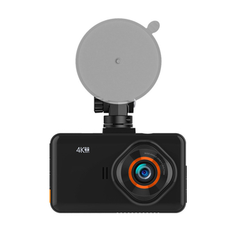 3-inčna dash cam s prednjim i stražnjim zapisom, 4K nadzor parkiranja i prikaz za vožnju unatrag, Wi-Fi DVR