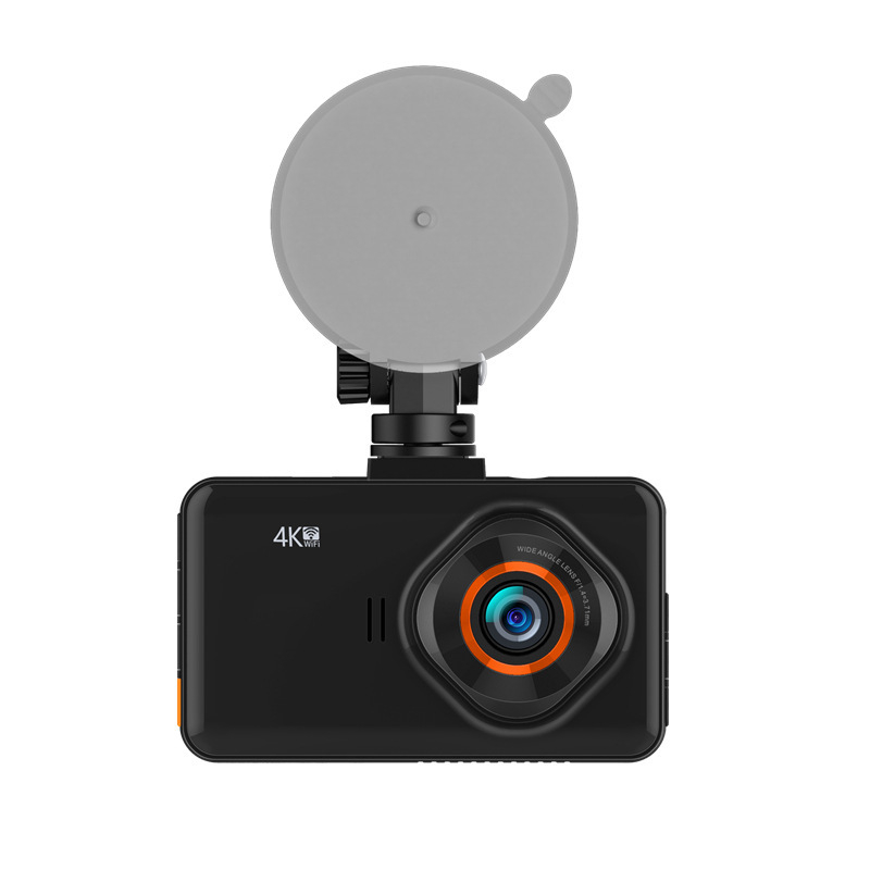 3-inčna dash cam s prednjim i stražnjim zapisom, 4K nadzor parkiranja i prikaz za vožnju unatrag, Wi-Fi DVR