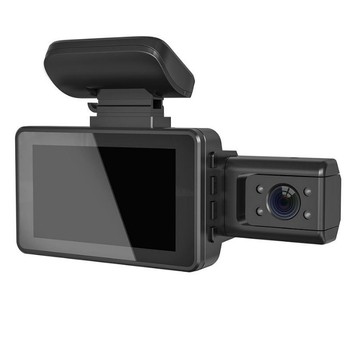 Automobilska dash kamera s prednjim i stražnjim dvostrukim snimanjem, 1080P, 140° kut, infracrveno noćno vid, praćenje parkiranja