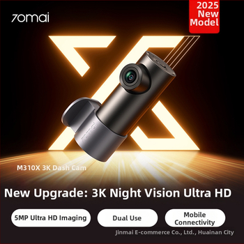 M310X dash kamera, 3K, 1600p, 140° kut gledanja, Wi‑Fi, noćni vid