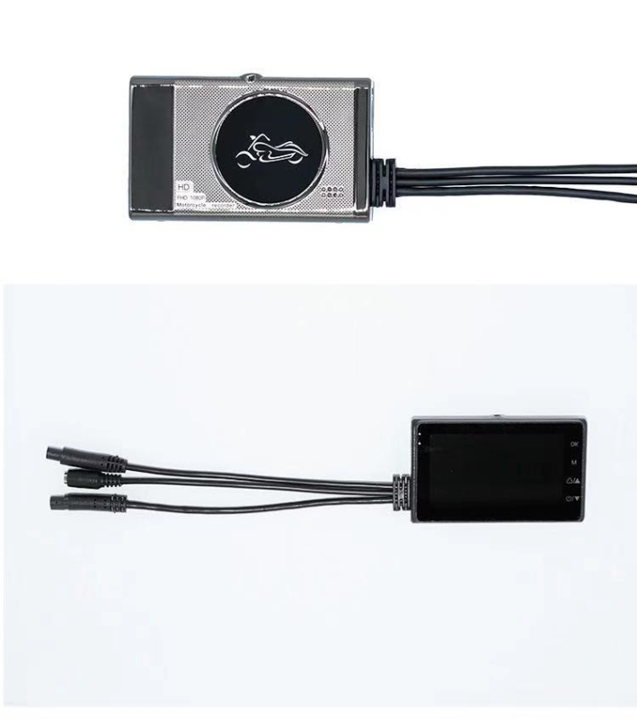 SE600 motociklų vaizdo registratorius su dviguba objektyvu, atsparus vandeniui, 120° matymo kampas, 3MP