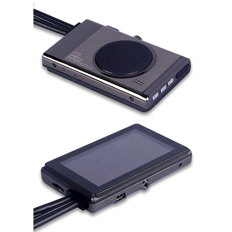 SE600 motociklų vaizdo registratorius su dviguba objektyvu, atsparus vandeniui, 120° matymo kampas, 3MP