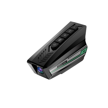 BT16 Daudzfunkcionāla ķivere Bluetooth austiņa ar 1080P kameru un brīdinājuma gaismu