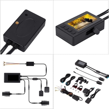 M580 motociklistički DVR, 12 MP, 170° širokokutni snimanja, podrška do 64 GB TF kartice, WiFi s aplikacijom, GPS, USB prijenos podataka, 12V napajanje