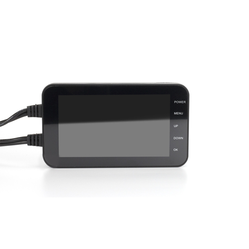 MT003 motociklistička dash cam, dvostruki objektiv, 140° kut gledanja, 5MP senzor, podržava TF karticu do 64GB, prednje i stražnje postavljanje