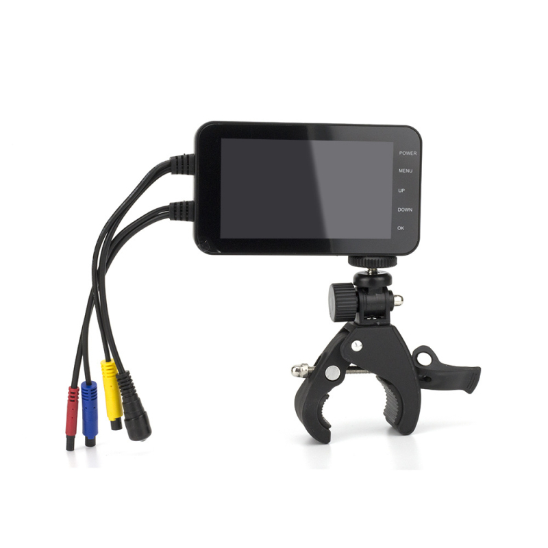 MT003 motociklistička dash cam, dvostruki objektiv, 140° kut gledanja, 5MP senzor, podržava TF karticu do 64GB, prednje i stražnje postavljanje