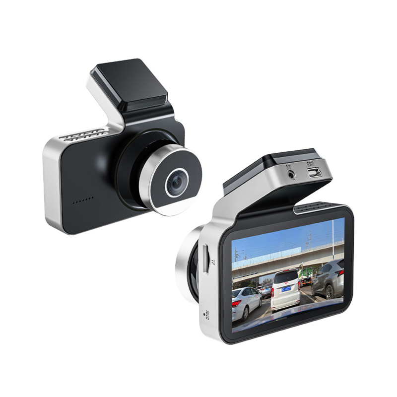 Dash kamera s dvije kamere, 1080P noćno snimanje, Wi‑Fi, 170° široki kut, podržava TF karticu od 64GB