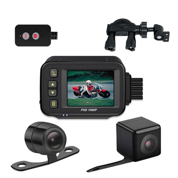 MT30 Moto dash cam s dvostrukim objektivom, 150° široki kut, 1080p, otvor F2.0, microSD do 32GB, vodootporan