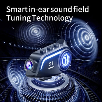 Q1 Ķivere Bluetooth Austiņa – Ūdensizturīga, Troksnes Samazināšana, Pret Salšanu