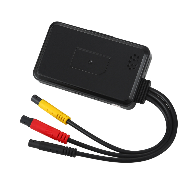 Motociklo dash kamera su priekyje ir galiniu dvigubais objektyvais, 720P HD, 140° platus kampas, palaiko TF kortelę iki 128GB, ciklinis įrašymas