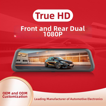 Dviejų kanalų priekyje ir gale 1080p automobilių vaizdo registratorius su 170° pločio kampu, TF kortelės atmintis, 4G ryšys, balsu valdymas