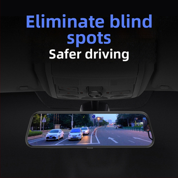 Dviejų kanalų priekyje ir gale 1080p automobilių vaizdo registratorius su 170° pločio kampu, TF kortelės atmintis, 4G ryšys, balsu valdymas