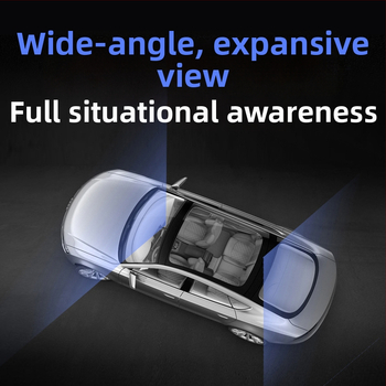 Dviejų kanalų priekyje ir gale 1080p automobilių vaizdo registratorius su 170° pločio kampu, TF kortelės atmintis, 4G ryšys, balsu valdymas