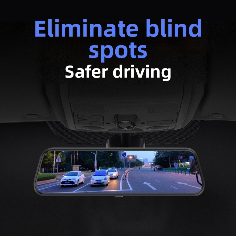 Dviejų kanalų priekyje ir gale 1080p automobilių vaizdo registratorius su 170° pločio kampu, TF kortelės atmintis, 4G ryšys, balsu valdymas