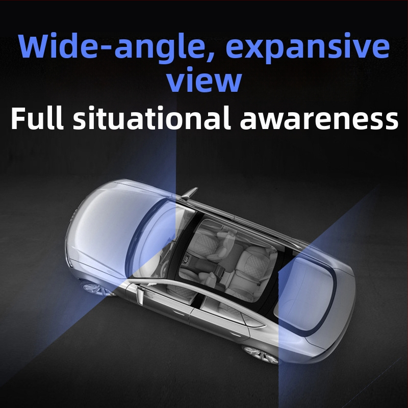 Dviejų kanalų priekyje ir gale 1080p automobilių vaizdo registratorius su 170° pločio kampu, TF kortelės atmintis, 4G ryšys, balsu valdymas