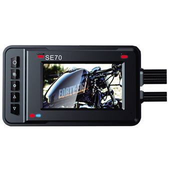 Motociklo vaizdo registratorius su ADAS ir BSD aklųjų zonų įspėjimu, 2K HD, GPS sekimas, atsparus vandeniui