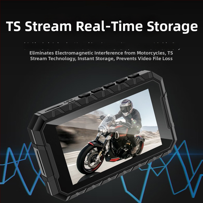 Motocikla DVR kamera: 170° skata leņķis, USB interfeiss, TF karte līdz 64GB, 30fps, cikliskā ierakstīšana