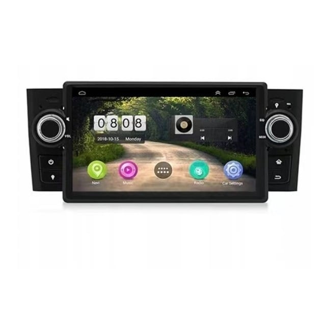 Fiat Punto Linea 2007-2012 Android MP5 auto glavna jedinica s IPS zaslonom na dodir, 12V, 4x50W, OEM prilagodba