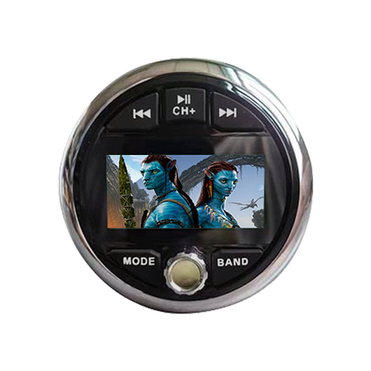 Bluetooth ūdensizturīgs skaļrunis ar MP3/MP5 atskaņotāju jūras un transportlīdzekļu vajadzībām, 12V, modelis 8371, silikons