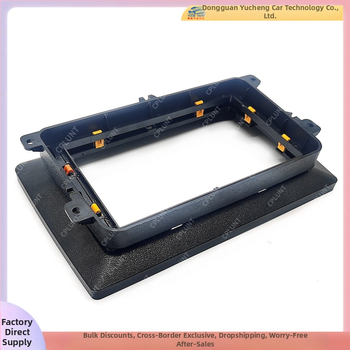 VW universalio rėmo centrinės konsolės navigacijos DVD veidinio plokštė (ABS+PC; suderinama su VW universal frame; modelio metai 2008–2018; svoris 1 kg)