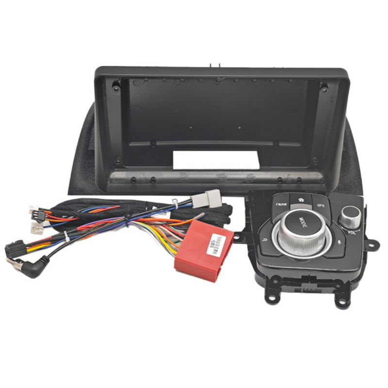 Mazda Axela Android navigacijos rėmelio komplektas (ABS+PC) 2014–2017