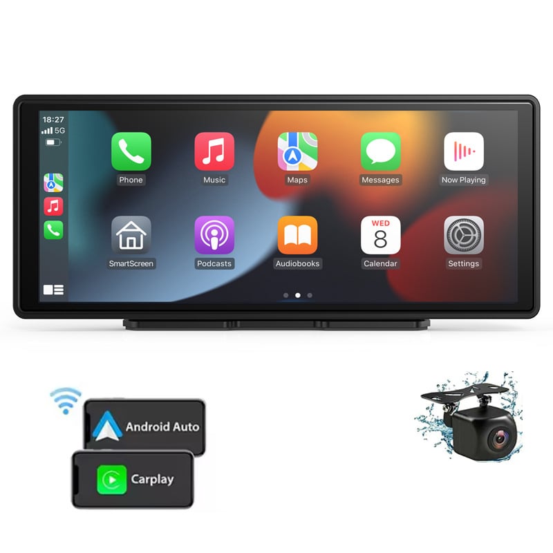 Sustav navigacije i multimedije za automobil s 10,26-inčnim kapacitivnim dodirnim zaslonom, četverojezgrenim CPU-om, 64GB ROM, 1080p zaslonom i bežičnom CarPlay navigacijom