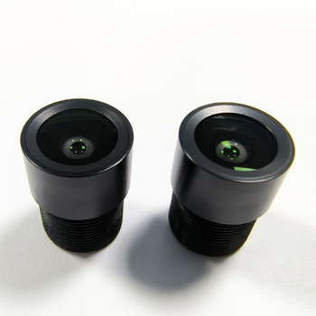 Fiksuoto fokusų objektyvas – 120° plataus kampo, fokusavimo ilgis 3.65 mm, maksimalus diafragma 2.0, filtrų skersmuo 10 mm