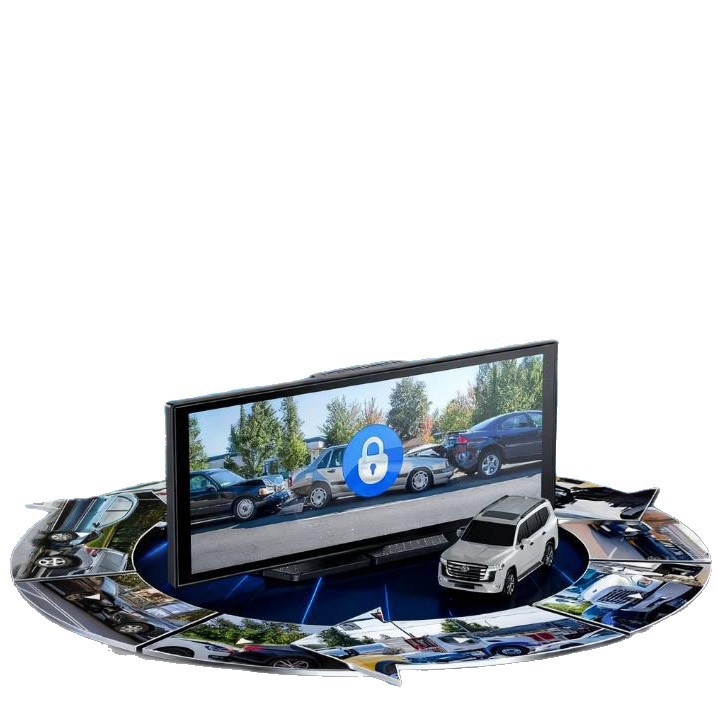 Prenosivi MP5 Bluetooth zaslon za automobil, 10,26 inča, s bežičnim CarPlay i Android navigacijom