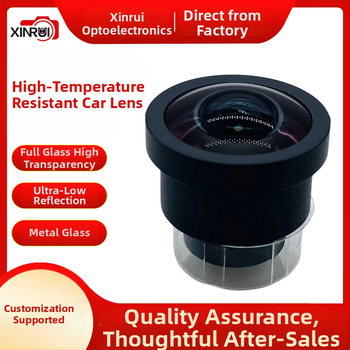 Járműhöz szóló rögzített fókuszú lencse, 150° ultra széles látószög, f/1.8, minimális fókusztávolság 0,2 m, 6G felépítés, Ø20 mm szűrőátmérő