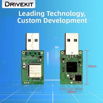 CarPlay & Android Auto chip PCBA protokolo dėžutė – Af1319, 2-in-1 belaidė CarPlay ir belaidis Android Auto, 5V, 0.3W