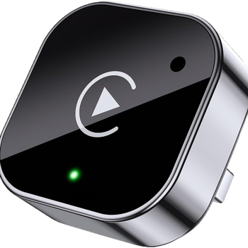 2-in-1 laidinis į bevielį CarPlay ir Android Auto adapterį, modelis A21s, svoris 43 g, medžiaga: aliuminio lydinys + akrilo lęšis, įtampa 5V