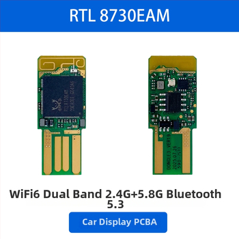 CarPlay belaidis adapteris su laidinio perėjimu į belaidį CarPlay funkciją, Realtek rtl8730eam, PCBA motininė plokštė, pritaikymas, suderinamas su VW, Audi, Mercedes-Benz, Toyota, Honda
