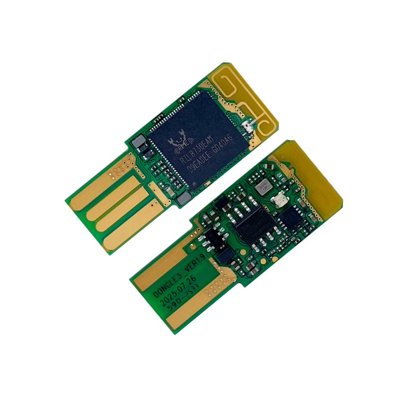 CarPlay belaidis adapteris su laidinio perėjimu į belaidį CarPlay funkciją, Realtek rtl8730eam, PCBA motininė plokštė, pritaikymas, suderinamas su VW, Audi, Mercedes-Benz, Toyota, Honda